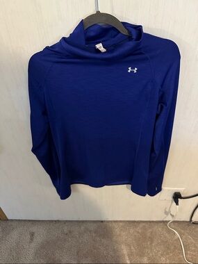 Under Armour Cobalt Blue Long Sleeve Athletic Hoodie